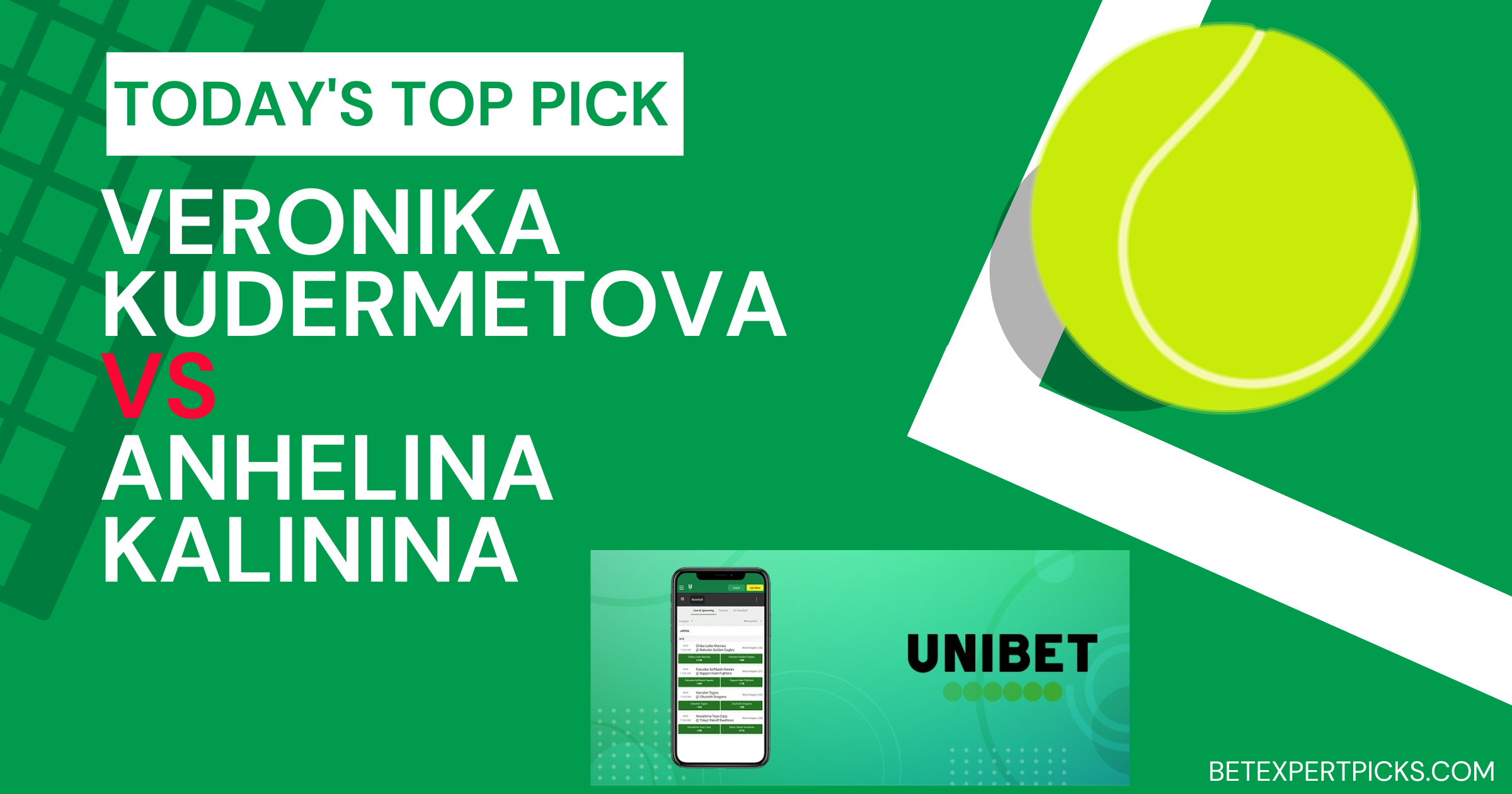 unibet tennis pick